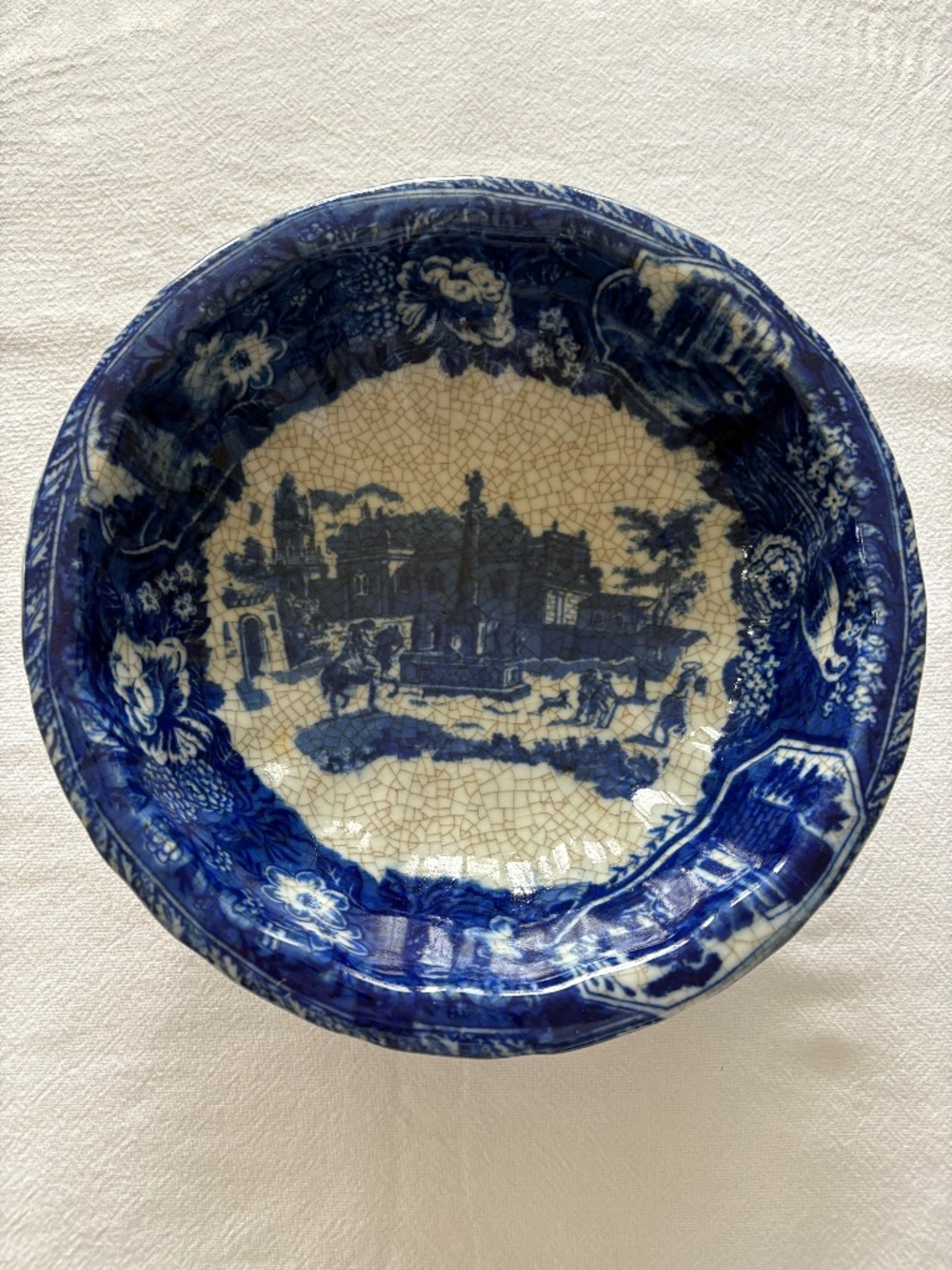 Blue & White Decorative Bowl